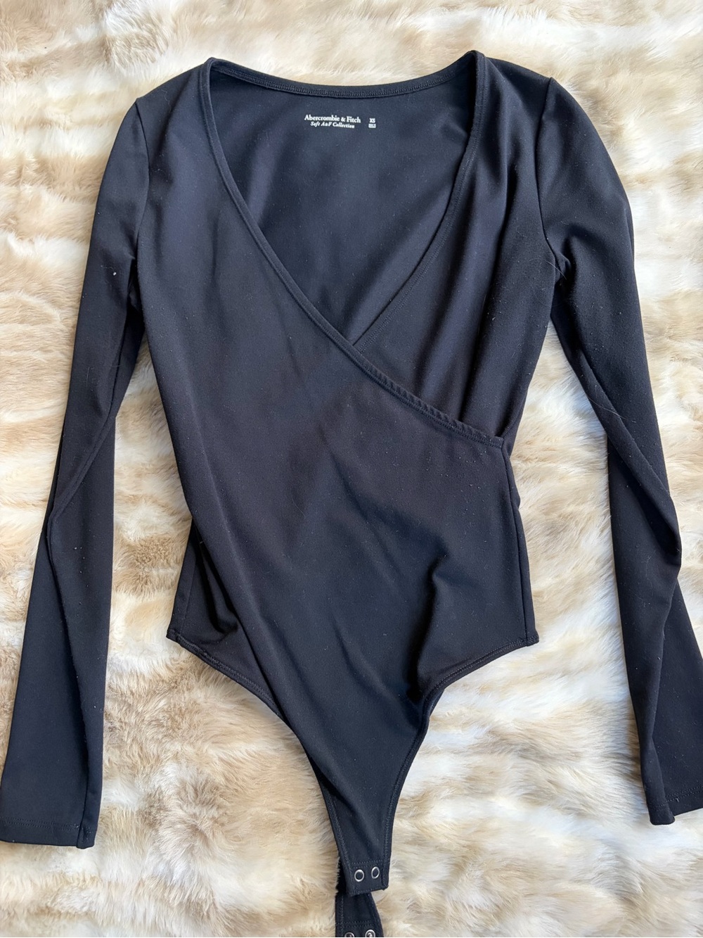 Black Abercrombie bodysuit